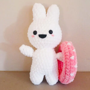 Lapin Nageur au Crochet PDF Patron Étape par Étape (1)