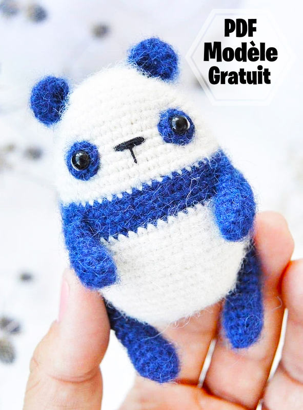 Micro Panda PDF Amigurumi Patron Gratuit (4)