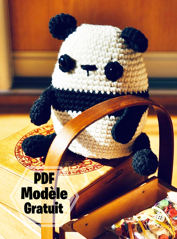 Micro Panda PDF Amigurumi Patron Gratuit (5)