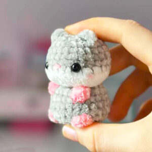 Petit Hamster en peluche Modèle au Crochet (1)