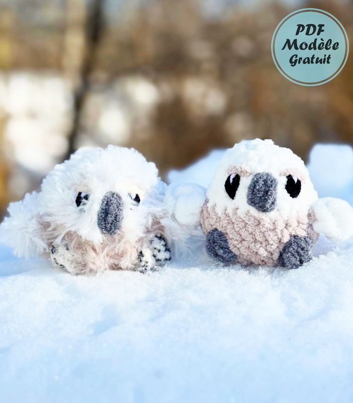 Skye le Hibou des Neiges Modèle Crochet PDF (3)