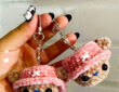 Tony Tony Chopper Porte-clés Amigurumi Patron Gratuit (1)