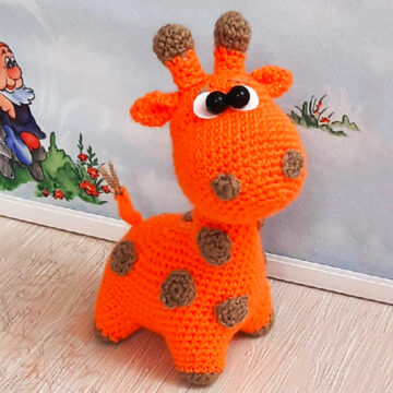 Bébé girafe PDF Amigurumi Patron Gratuit (2)