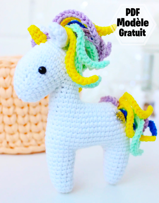 Cheval mignon Amigurumi PDF Patron Gratuit (4)