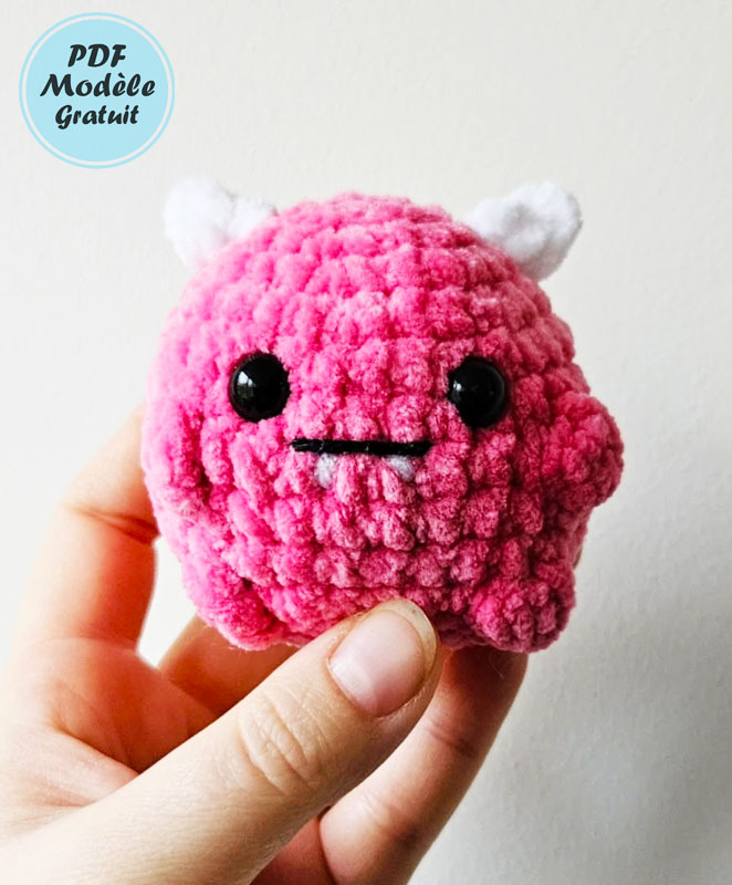 Crochetez le Monstre en une Heure Tuto Français Gratuit (2)