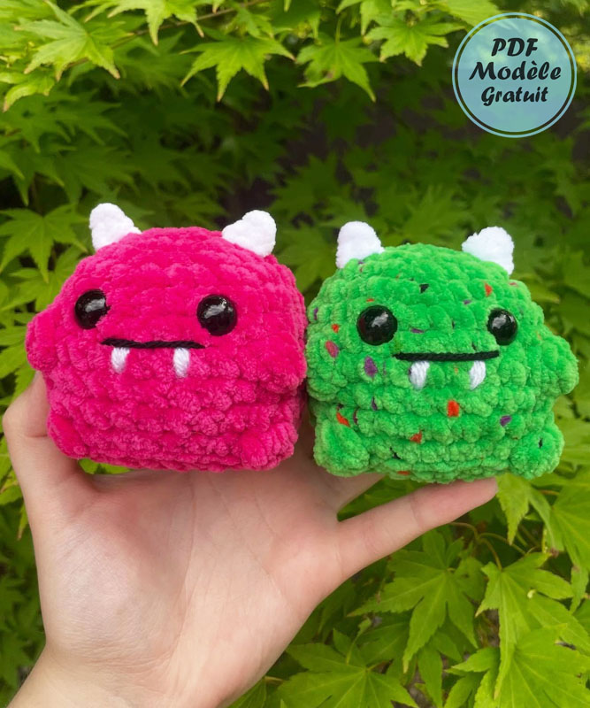 Crochetez le Monstre en une Heure Tuto Français Gratuit (3)
