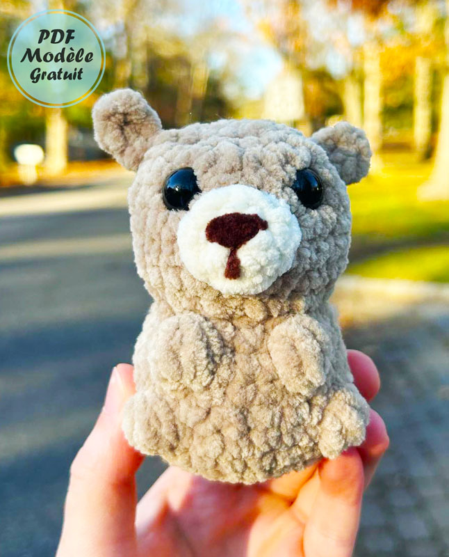 Écureuil au Crochet Modèle Gratuit Pour Débutant (2)