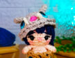 Inosuke Poupée avec Chapeau de Cochon Modèle Gratuit (2)