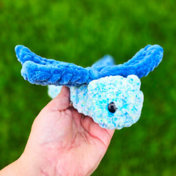 Libellule Amigurumi Patron Gratuit pour Débutants (1)