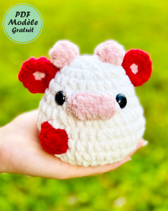 Marilyn la Vache Potelée au Crochet Patron Français (2)