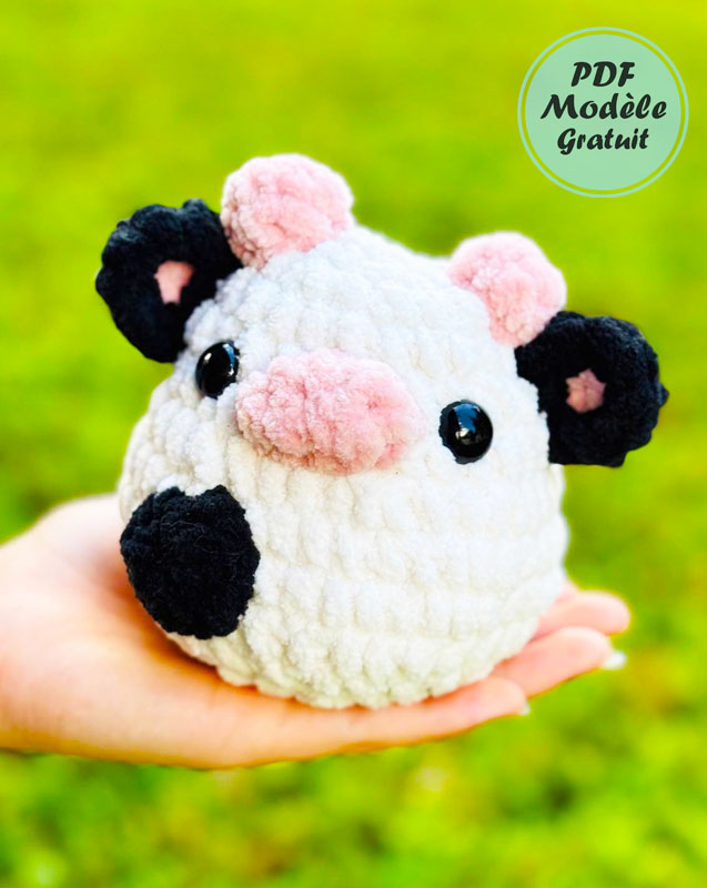 Marilyn la Vache Potelée au Crochet Patron Français (3)