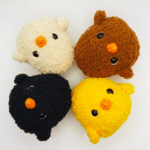 Mini Oiseau en peluche Amigurumi Modèle Gratuit (1)