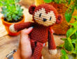 Modèle d’amigurumi Singe étape par étape (1)