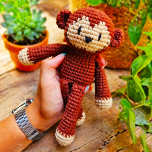 Modèle d’amigurumi Singe étape par étape (1)
