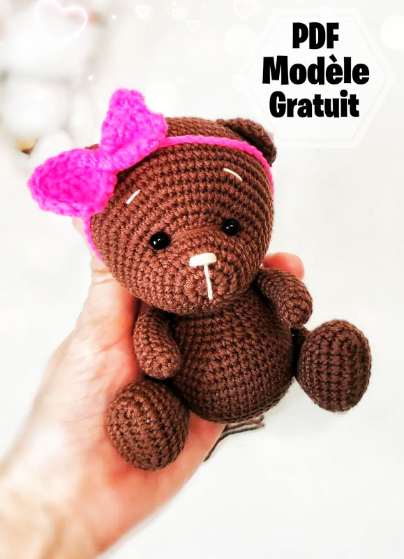 Ours Goshi Amigurumi PDF Patron Gratuit au Crochet (3)