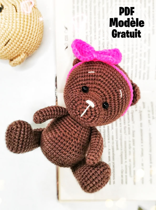 Ours Goshi Amigurumi PDF Patron Gratuit au Crochet (4)