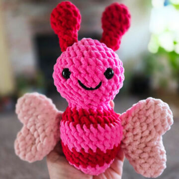 Papillon et abeille au Crochet Tuto Patron Gratuit (1)