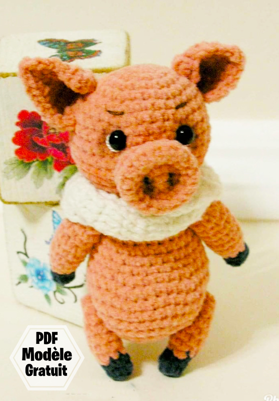 Porcelet Amigurumi Patron PDF Gratuit au Crochet (3)