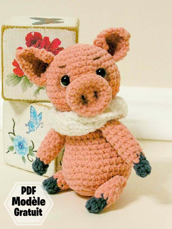 Porcelet Amigurumi Patron PDF Gratuit au Crochet (4)