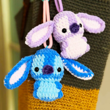 Stitch Bijou de sac au Crochet Tuto Français Patron Gratuit (1)