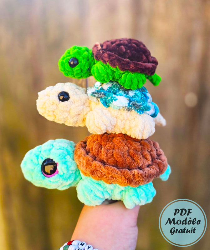 Tinny Terry la Tortue Modèle Amigurumi Sans Couture (2)