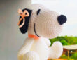 Grand Snoopy Chien au Crochet Patron Gratuit (1)