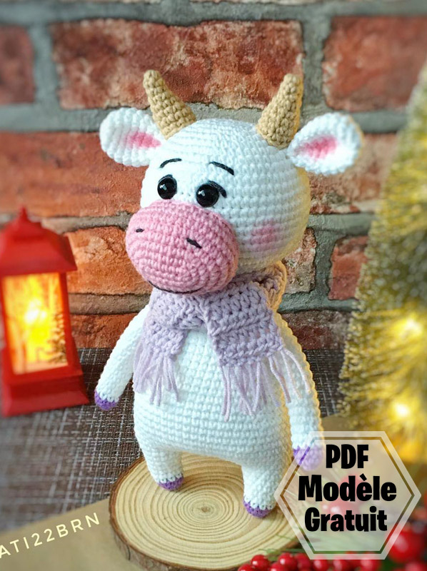Willy le taureau PDF Amigurumi Patron Gratuit (3)