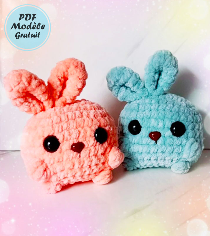 Lapin Boxy pour Débutants Modèle Amigurumi Gratuit (2)