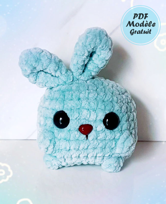 Lapin Boxy pour Débutants Modèle Amigurumi Gratuit (3)