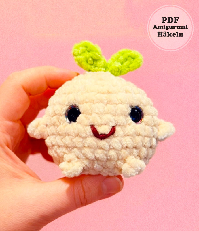 Modèle au crochet du petit germe sans couture (1)