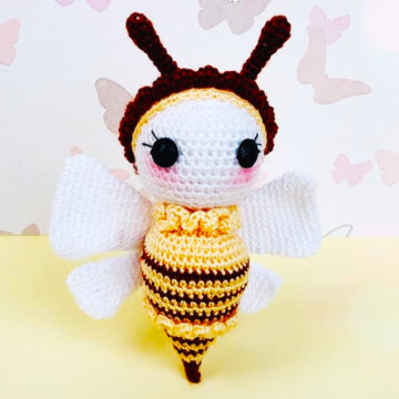Petite abeille PDF Amigurumi Patron Gratuit (1)