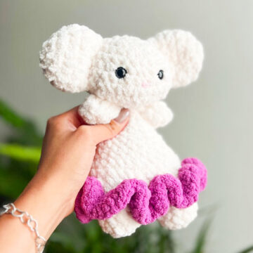 Souris en mode Ballerine et Fée PDF Modèle Gratuit (1)