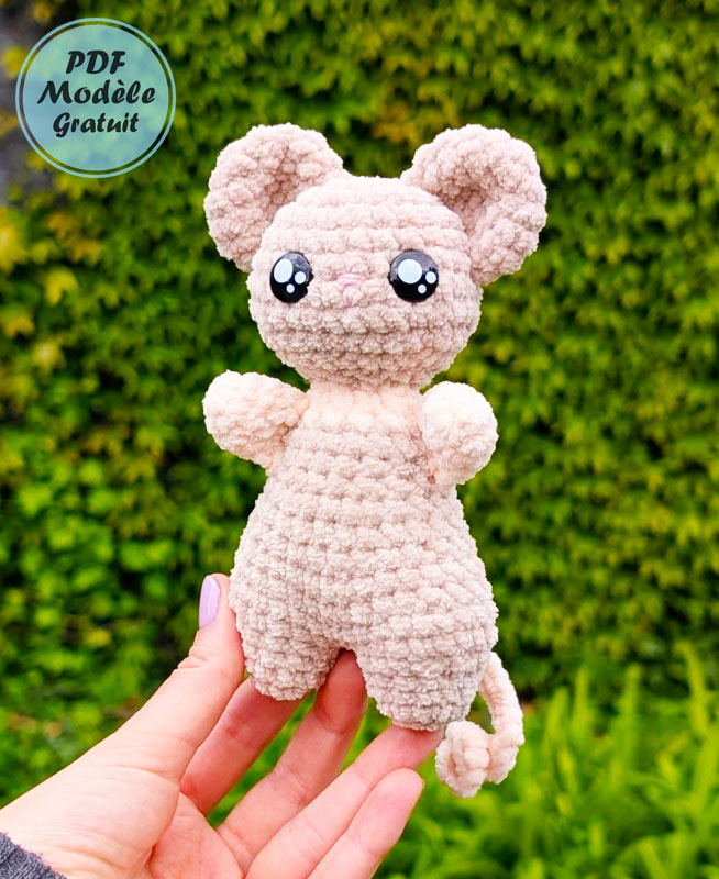 Souris en mode Ballerine et Fée PDF Modèle Gratuit (3)