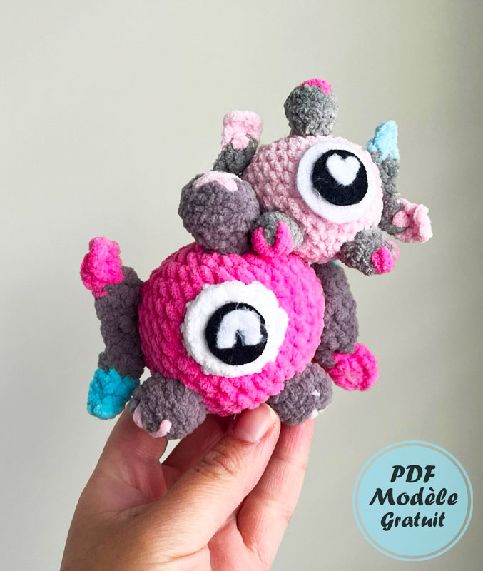 Amigurumi Magnéti Pokemon PDF Patron Gratuit (2)
