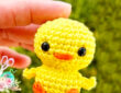 Amigurumi Poussin de Pâques Facile Patron PDF Gratuit (1)