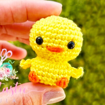 Amigurumi Poussin de Pâques Facile Patron PDF Gratuit (1)