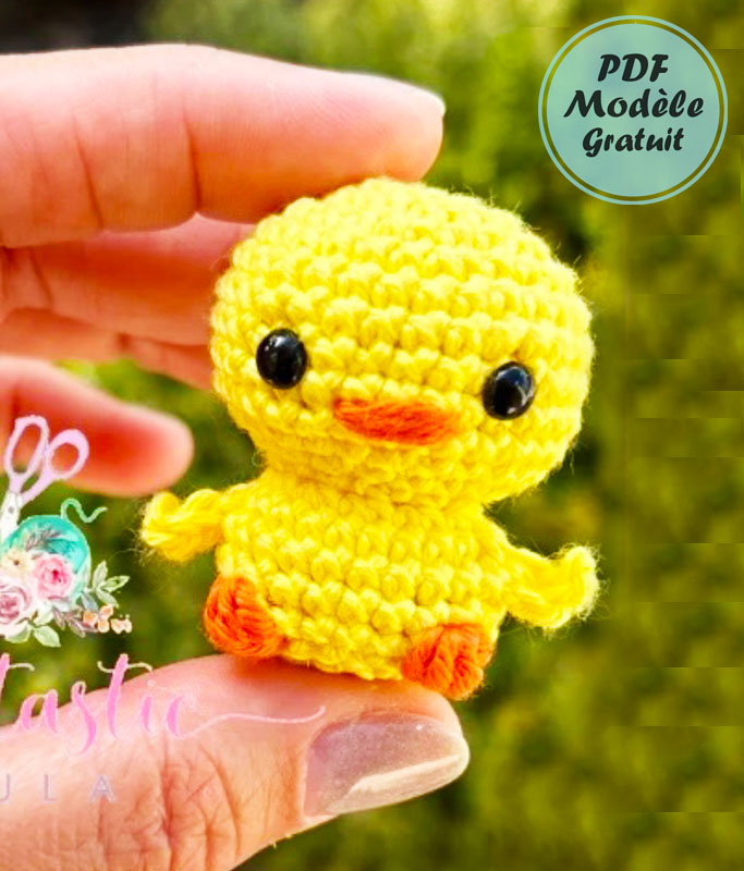 Amigurumi Poussin de Pâques Facile Patron PDF Gratuit (3)