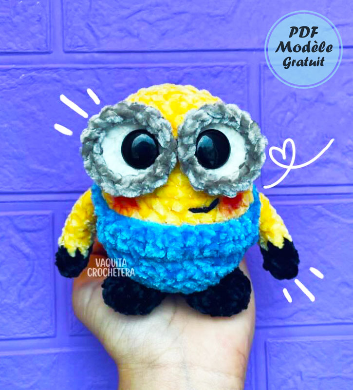 Bob le Minion Modèle PDF Gratuit au Crochet (1)
