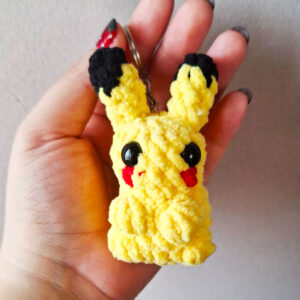 Pikachu Porte-clés au Crochet PDF Tuto Gratuit (1)