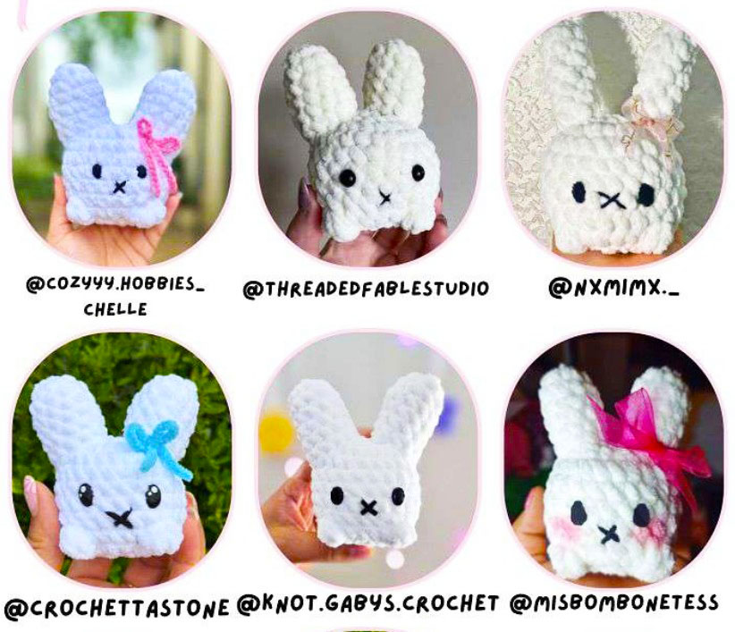 Porte-clés Lapin Miffy au Crochet en 30 Minutes