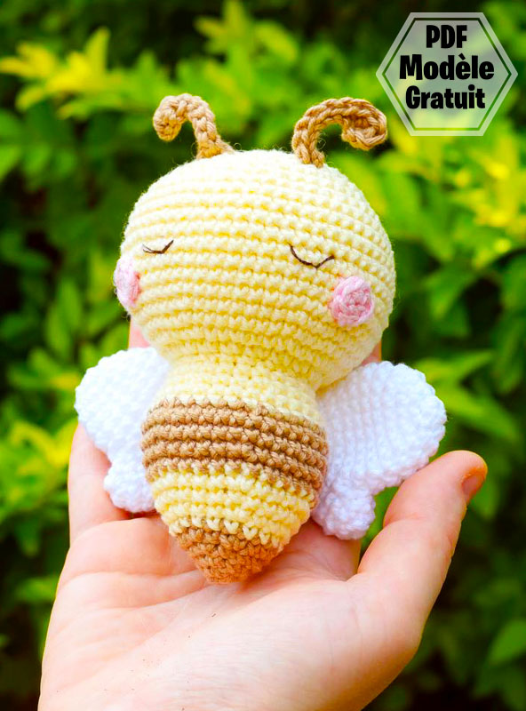 Abeille Marie Amigurumi PDF Patron Gratuit (2)