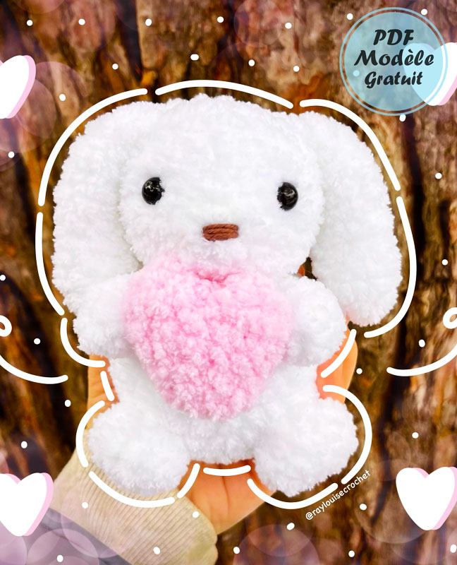 Angela le Lapin au Crochet Modèle Étape par Étape (2)