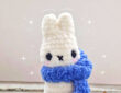 Bonhomme de Neige Lapin Amigurumi Modèle PDF Gratuit (1)