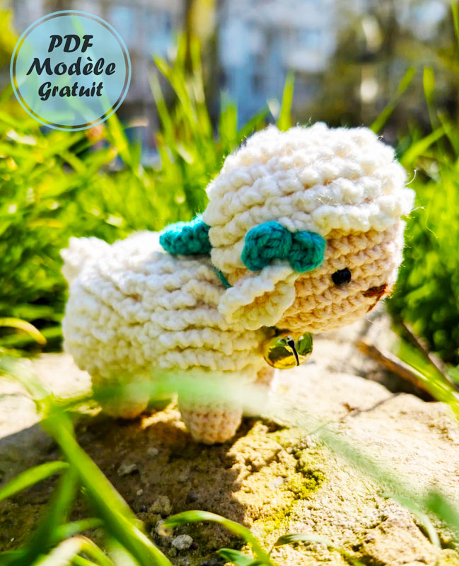 Bébé Mouton pour Noël Amigurumi Patron Gratuit (2)