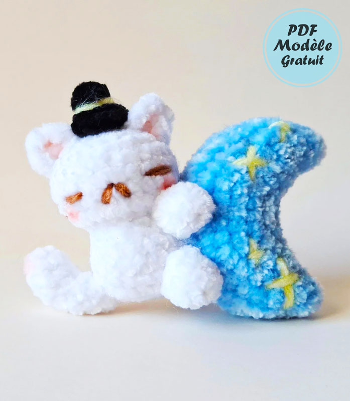 Lune Câline et Chat Coquin Modèle PDF Amigurumi (3)