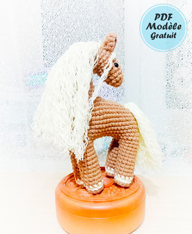 Amigurumi Cheval à l’allure noble - modèle PDF (1)
