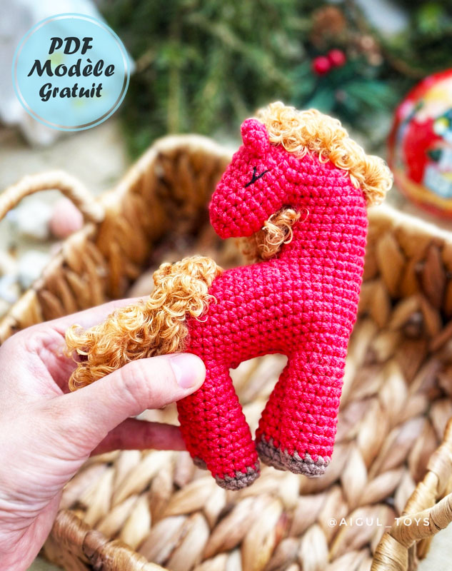 Amigurumi Cheval à l’allure noble - modèle PDF (3)