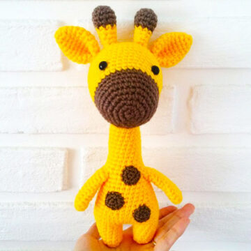 Amigurumi Girafe Merfin Patron PDF Gratuit au Crochet (2)