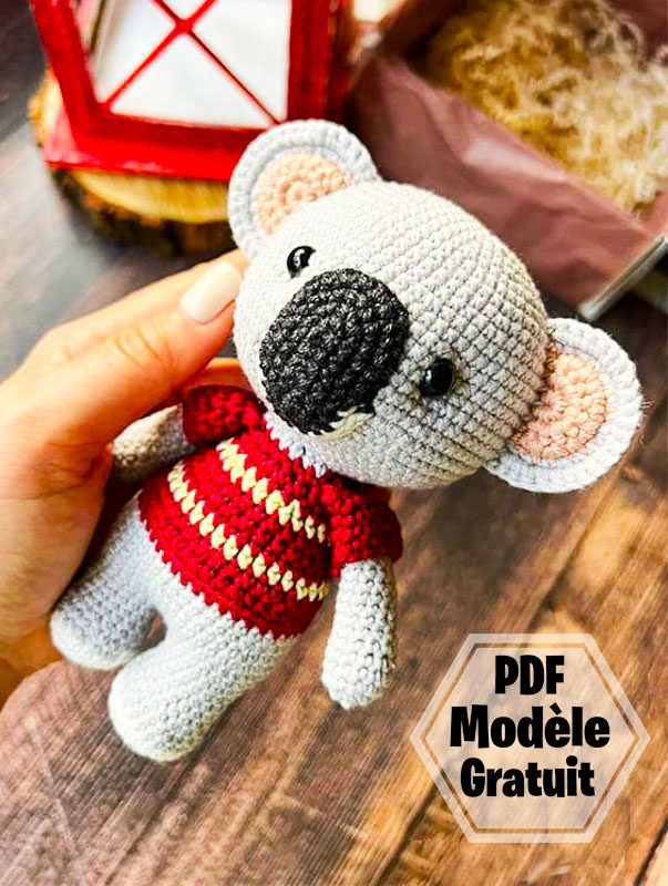 Amigurumi Koala Kevin PDF Patron Gratuit (2)