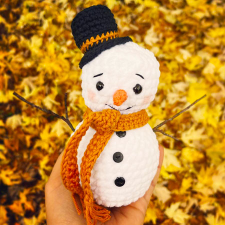 Kit De Crochet Navideño Para Principiantes - Muñeco De Nieve, Incluye Hilo, Ganchos Y Tutorial En Vídeo - Ideal Como Regalo O Manualidad